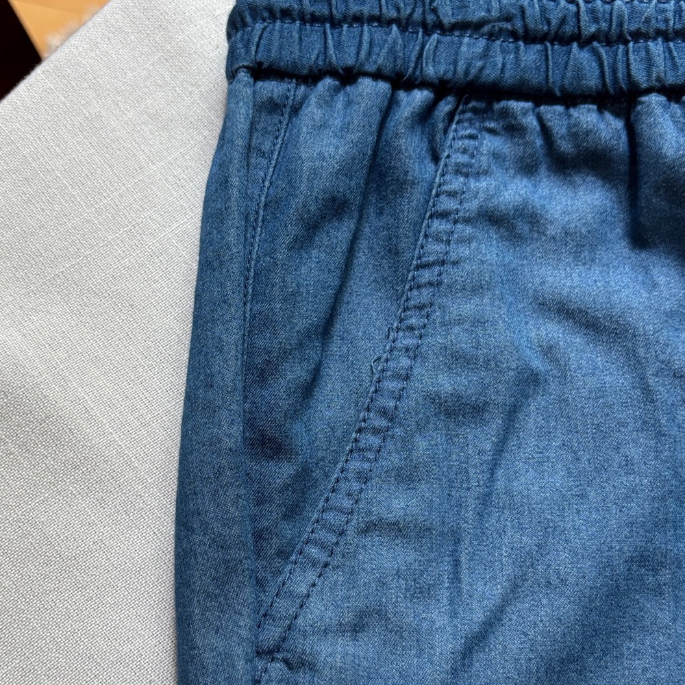 Ruby Rd. Denim Blue Jacket and Pants Ensemble - Picture 15 of 16